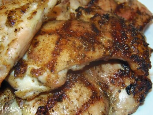 Fast and Easy Grilled Chicken Recipe - A Midlife Wife