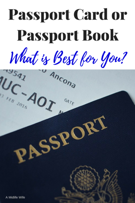 i have a passport card but need a book