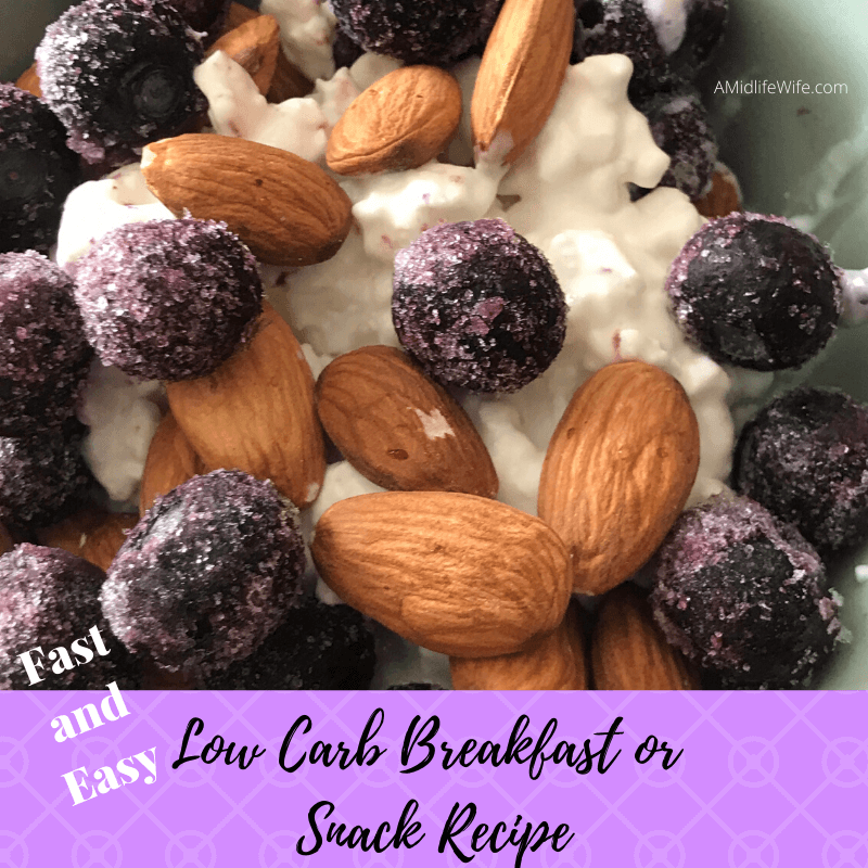 Fast and Easy Low Carb Breakfast or Snack Recipe - A Midlife Wife