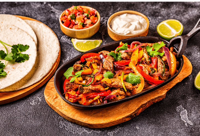 Easy One Pan Low Carb Fajita Dinner Recipe A Midlife Wife