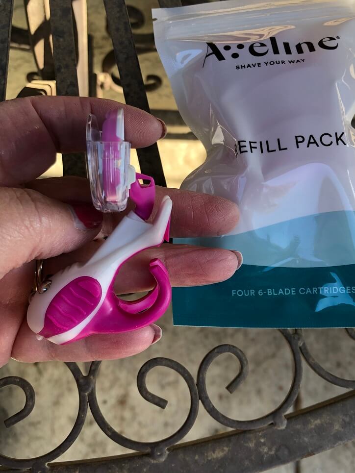 Wife Razor Aveline: A Perfect Women's Razor System + Shave Tips - A Midlife Wife
